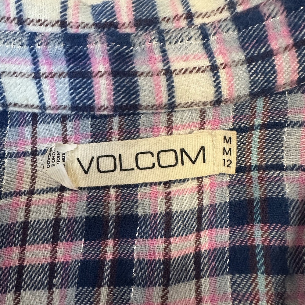 Volcom button down shirt medium - Picture 9 of 10